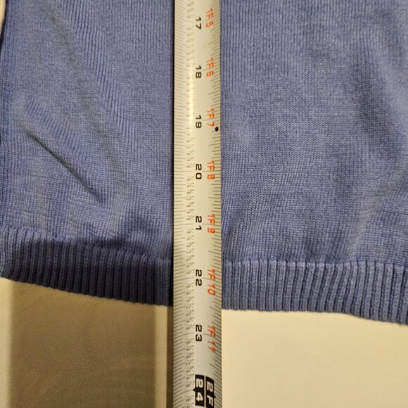 Brooks Brothers 346 Cardigan Blue Size Medium - Picture 11 of 11